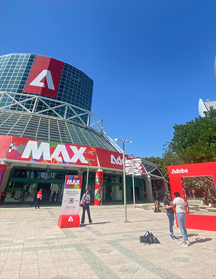 Lee Andrews Group at the Adobe MAx 2023 Creative Conference