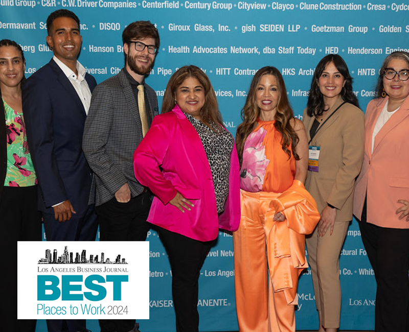 Los Angeles Business Journal Best Places to Work Los Angeles 2024 Lee Andrews Group